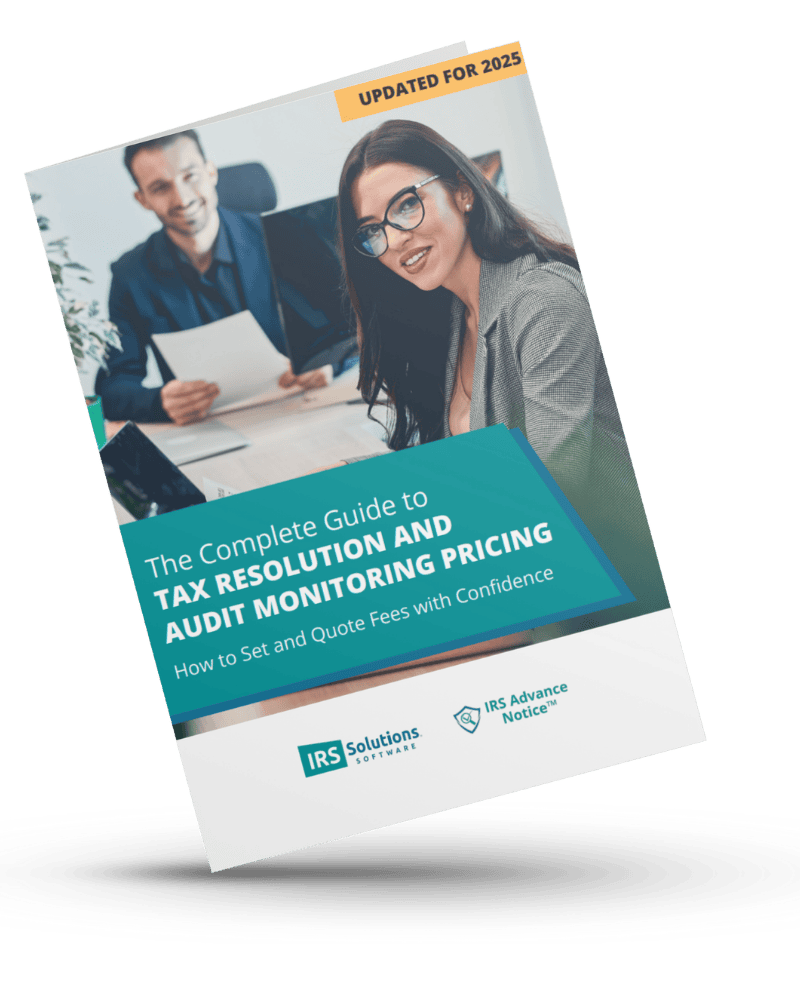 Guide to Tax Resolution and Audit Monitoring Pricing