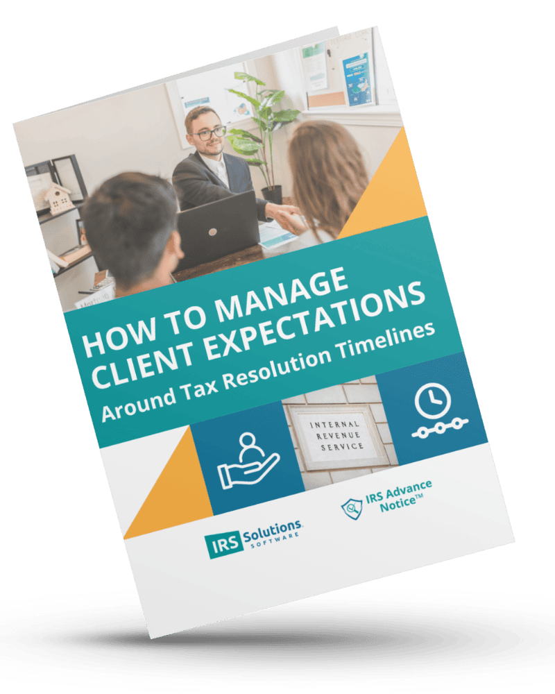 how to manage tax client expectations